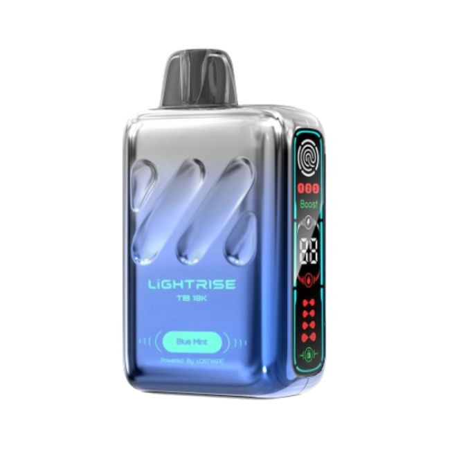 LIGHTRISE POWERED BY LOST VAPE 5% DISPOSABLE (90ML) 18K PUFFS 5CT/ BOX - Image 4