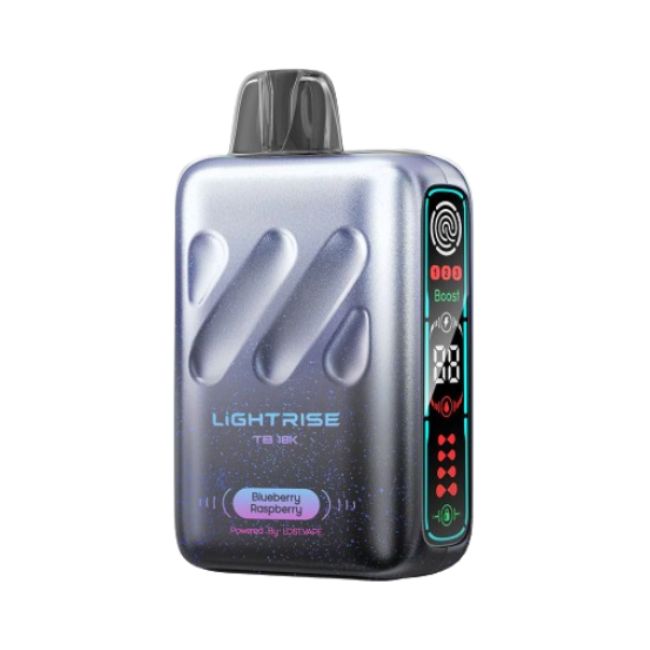 LIGHTRISE POWERED BY LOST VAPE 5% DISPOSABLE (90ML) 18K PUFFS 5CT/ BOX - Image 5