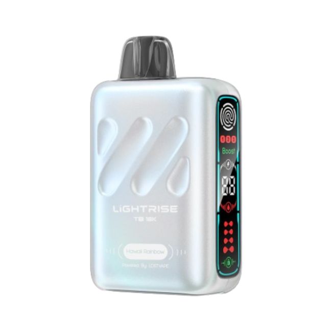 LIGHTRISE POWERED BY LOST VAPE 5% DISPOSABLE (90ML) 18K PUFFS 5CT/ BOX - Image 9
