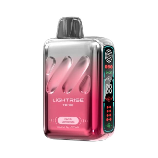 LIGHTRISE POWERED BY LOST VAPE 5% DISPOSABLE (90ML) 18K PUFFS 5CT/ BOX - Image 11