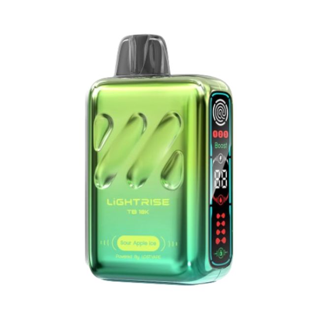 LIGHTRISE POWERED BY LOST VAPE 5% DISPOSABLE (90ML) 18K PUFFS 5CT/ BOX - Image 12