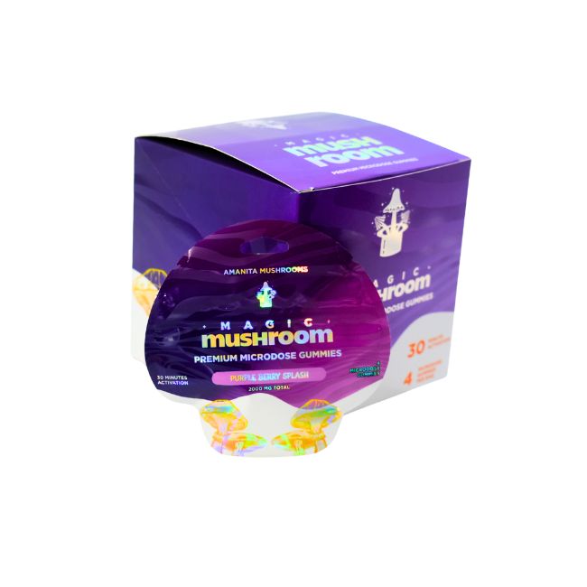 MAGIC MUSHROOM PREMIUM MICRODOSE 2000MG GUMMIES 4PK 12CT/ BOX - Image 3
