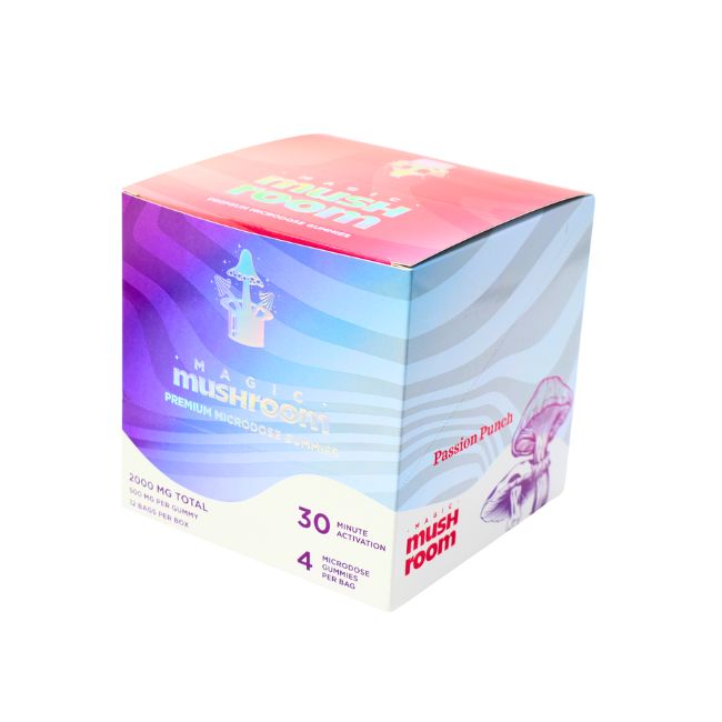 MAGIC MUSHROOM PREMIUM MICRODOSE 2000MG GUMMIES 4PK 12CT/ BOX - Image 4