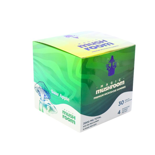 MAGIC MUSHROOM PREMIUM MICRODOSE 2000MG GUMMIES 4PK 12CT/ BOX - Image 5
