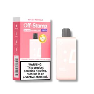 OFFSTAMPPOD16K111 OFF STAMP SW16000 BY LOST MARY 5% DISPOSABLE REFILL POD 16K PUFFS (85ML) 5CT/ BOX