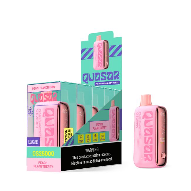 QUASAR BY LOST MARY 5% DISPOSABLE (100ML) 25K PUFFS 5CT/ BOX - Image 3