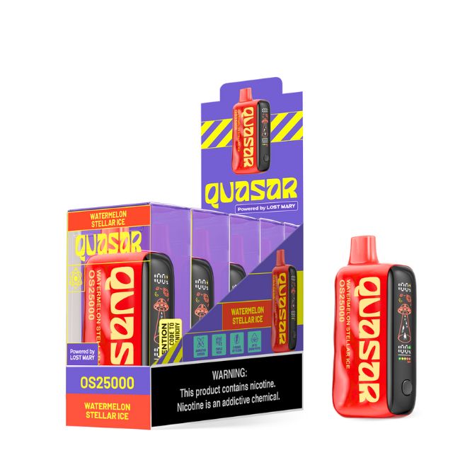 QUASAR BY LOST MARY 5% DISPOSABLE (100ML) 25K PUFFS 5CT/ BOX - Image 4