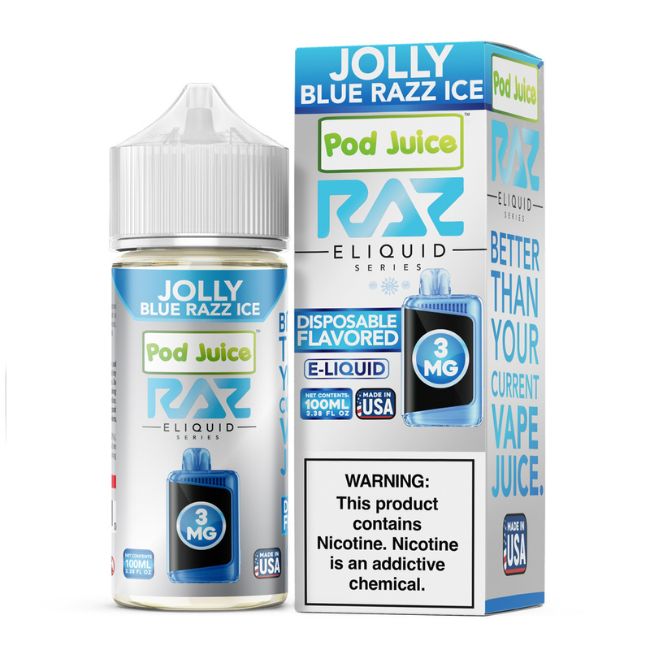 RAZ POD JUICE E LIQUID 100ML BOTTLE - Image 2