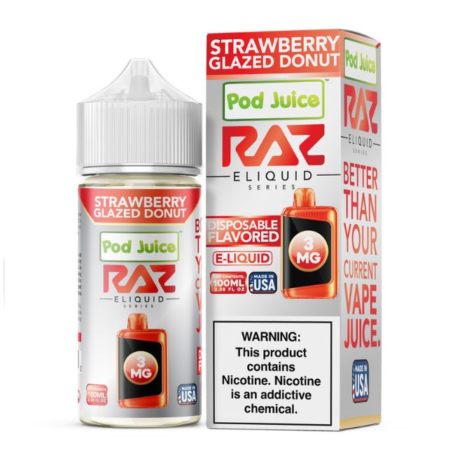 RAZ POD JUICE E LIQUID 100ML BOTTLE - Image 7