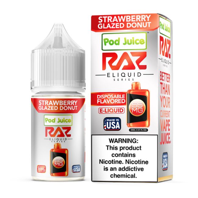 RAZ POD JUICE SALT E LIQUID 30ML BOTTLE - Image 4