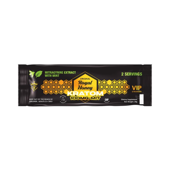 ROYAL HONEY KRATOM DIETARY SUPPLEMENTS 1200MG MIT 12 SACHETS BOX - Image 2