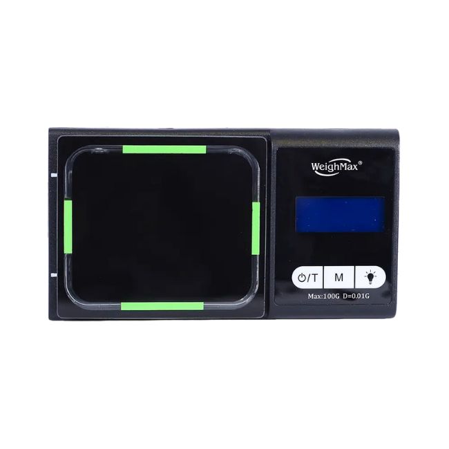 WEIGHMAX LUMINX WORLD'S FIRST LED POCKET SCALE 100GM X 0.01GM - Image 2