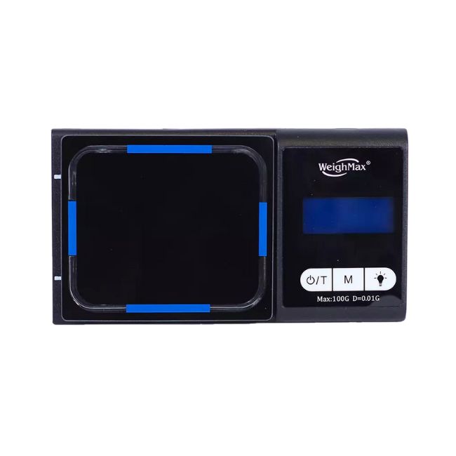 WEIGHMAX LUMINX WORLD'S FIRST LED POCKET SCALE 100GM X 0.01GM - Image 4