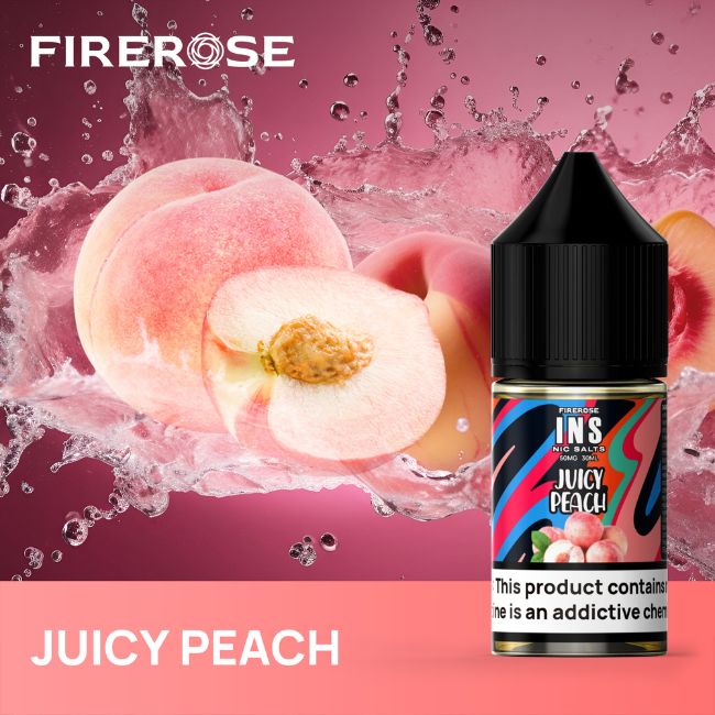 FIREROSE INS JUICE SALT E LIQUID 30ML BOTTLE - Image 7