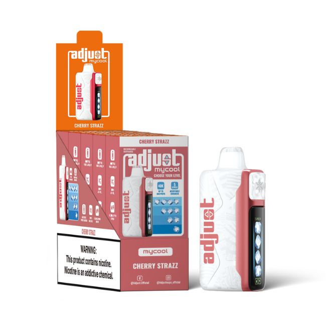 ADJUST MYCOOL 5% DISPOSABLE (100ML) 40K PUFFS 5CT/ BOX - Image 3