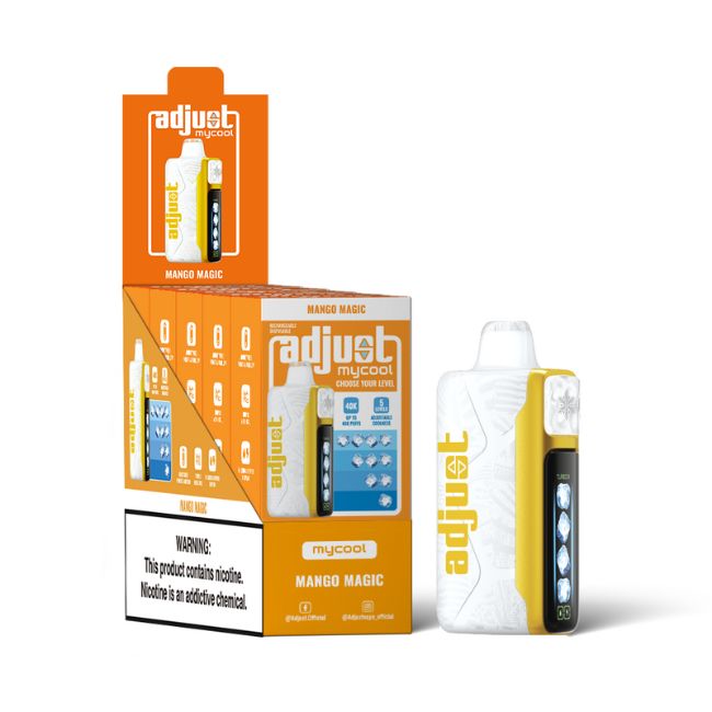 ADJUST MYCOOL 5% DISPOSABLE (100ML) 40K PUFFS 5CT/ BOX - Image 5