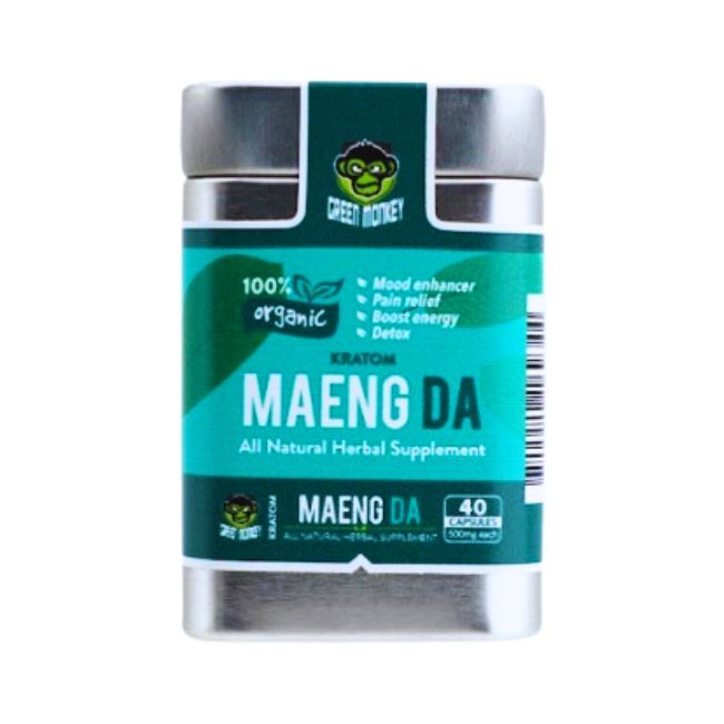 GREEN MONKEY KRATOM 40CT CAPSULE JAR - Image 4