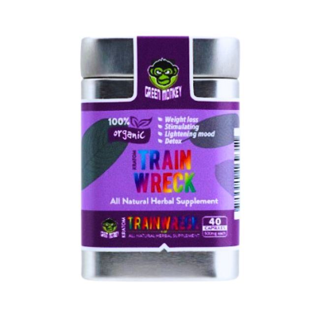 GREEN MONKEY KRATOM 40CT CAPSULE JAR - Image 5