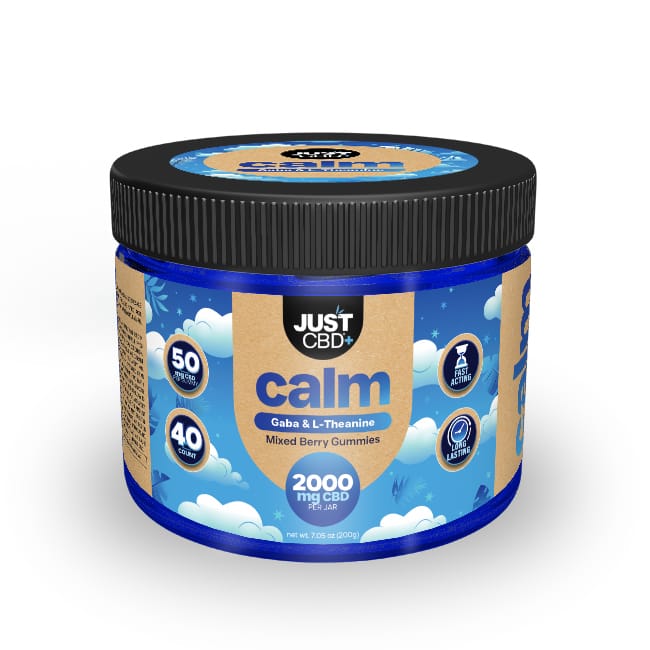 JUST CBD 2000MG GUMMIES 40CT/ JAR - Image 2