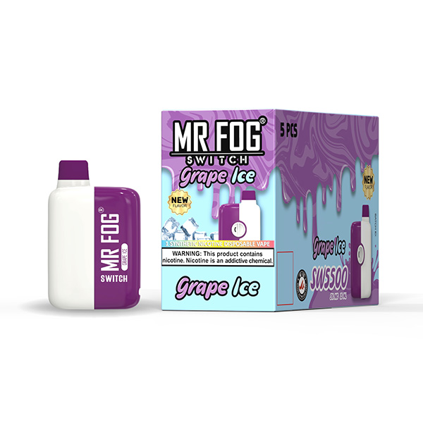 MR FOG SWITCH 5% DISPOSABLE (75ML) 5500 K PUFFS 5CT/ BOX - Image 3