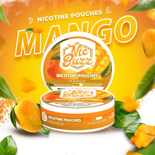NIC BUZZ NICOTINE - 5 CANS / PACK "20 POUCHES PER CAN" - Image 5