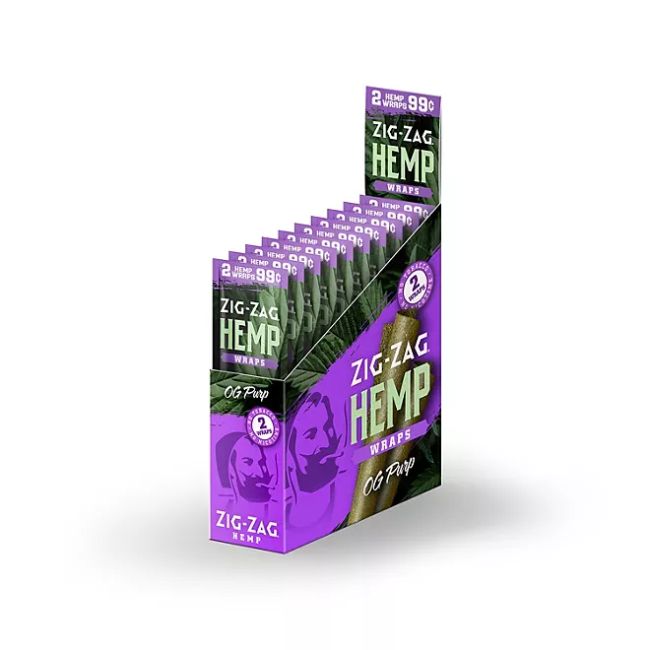 ZIG ZAG HEMP 2PK WRAPS PRE PRICED 0.99 25CT/ BOX - Image 2