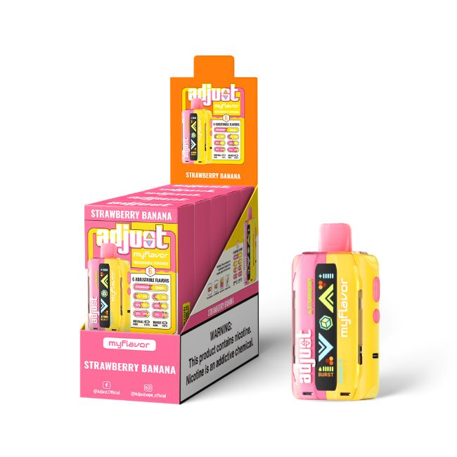 ADJUST MYFLAVOR 5% DISPOSABLE (100ML) 40K PUFFS 5CT/ BOX - Image 5