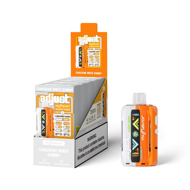 ADJUST MYFLAVOR 5% DISPOSABLE (100ML) 40K PUFFS 5CT/ BOX - Image 6