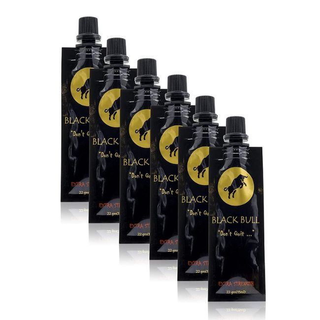 BLACK BULL EXTREME "DON'T QUIT' MALE ENHANCEMENT HONEY 12 POUCHES BOX - Image 2