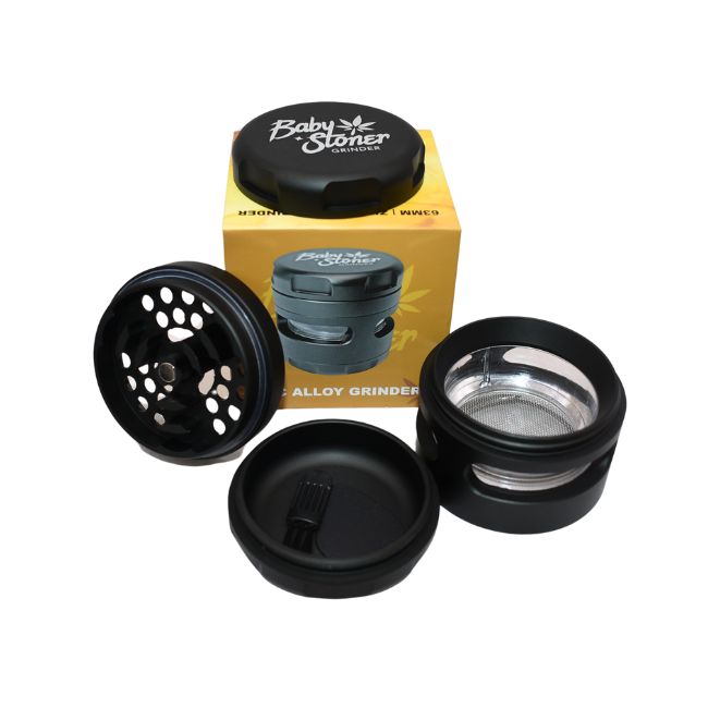 BABY STONER ZINC ALLOY 63MM GRINDER - Image 2