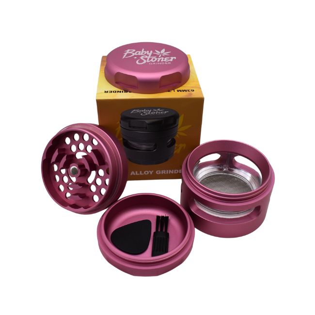 BABY STONER ZINC ALLOY 63MM GRINDER - Image 3