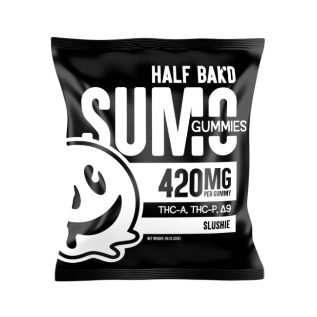 HALF BAK'D SUMO THC-A + THC-P DELTA 9 840MG 2PK GUMMIES 30CT/ BOX - Image 3