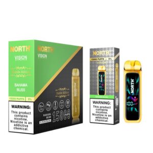 NORTHHBE15KDIS01 NORTH VISION HABIBI EDITION 5% DISPOSABLE (75ML) 15K PUFFS 5CT/ BOX