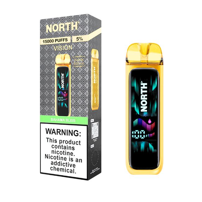 NORTH VISION HABIBI EDITION 5% DISPOSABLE (75ML) 15K PUFFS 5CT/ BOX - Image 4