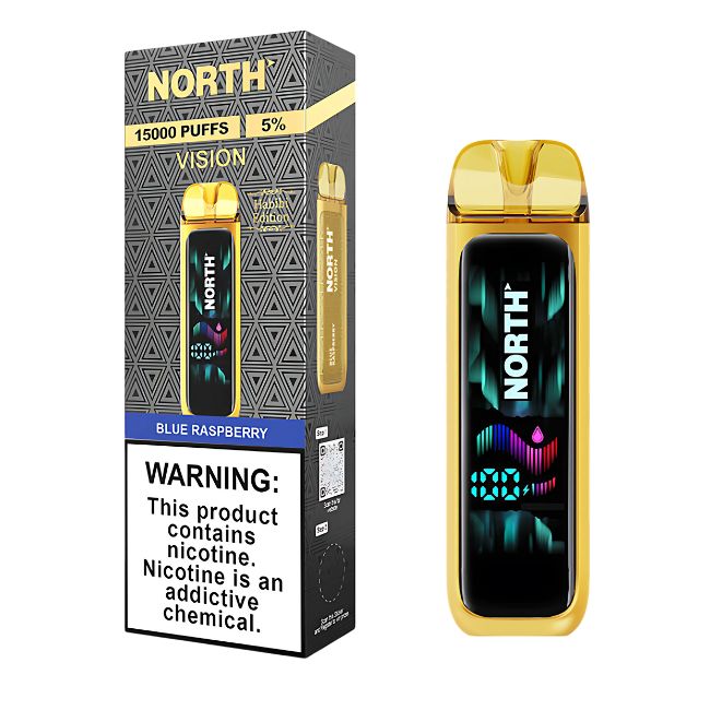 NORTH VISION HABIBI EDITION 5% DISPOSABLE (75ML) 15K PUFFS 5CT/ BOX - Image 5
