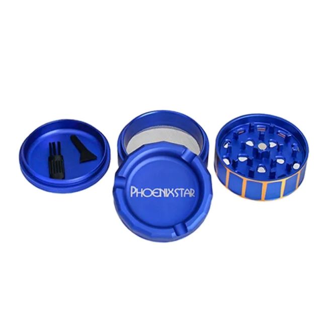 PHOENIXSTAR 60MM 4 PART FANCY METAL GRINDER - Image 2