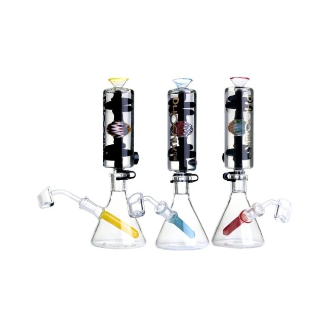 PHOENIX GLASS 11" RING DESIGN PREMIUM WATER PIPE