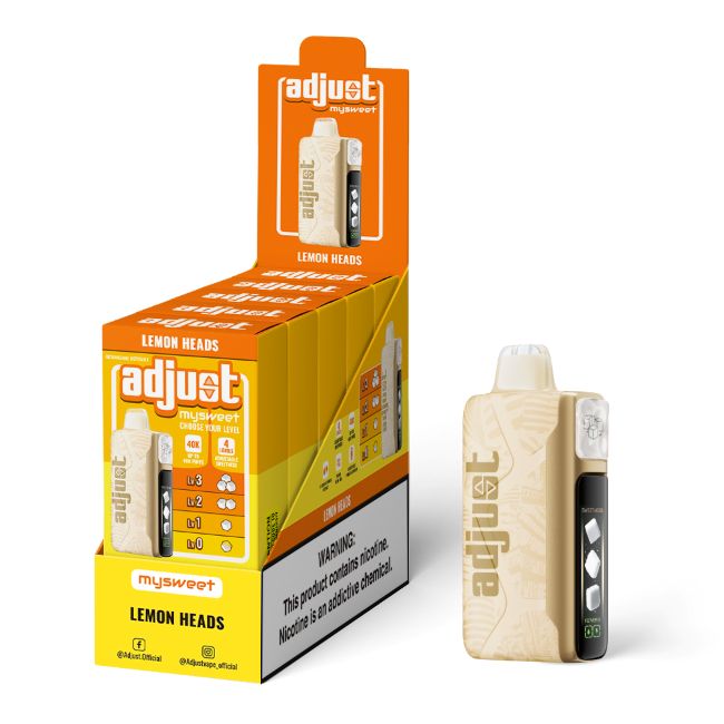 ADJUST MYSWEET 5% DISPOSABLE (100ML) 40K PUFFS 5CT/ BOX - Image 2