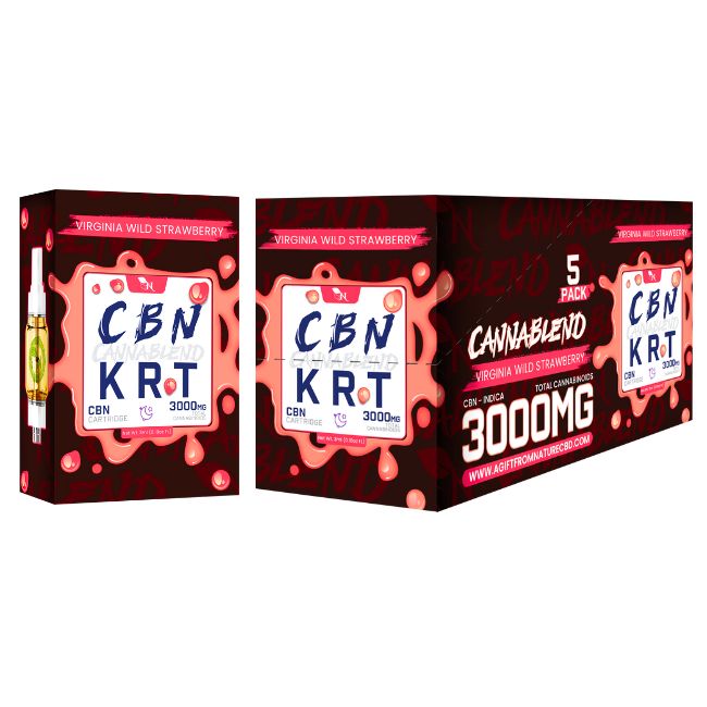 AGFN CANNA BLEND KRT 3GM CART 5CT/ BOX - Image 2