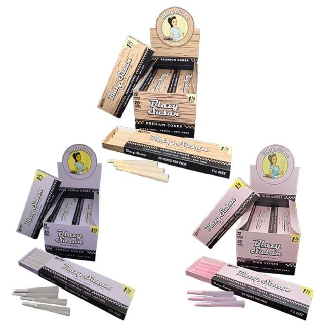 BLAZY SUSAN 1-1/4 SIZE 20PK CONES 12CT/ BOX - Image 4