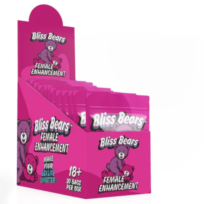 BONER / BLISS BEARS FEMALE ENHANCEMENT GUMMIES 6CT/ 20PK - Image 2