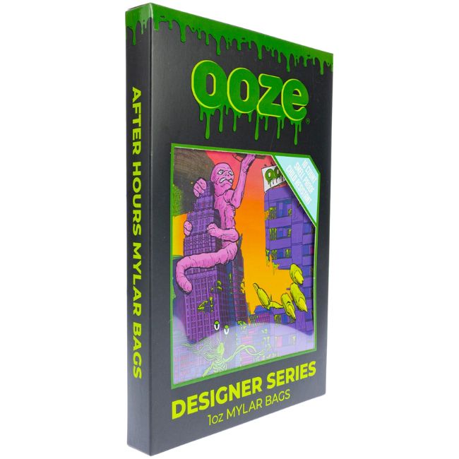 OOZE DESIGNER SERIES CHILD RESISTENT 1OZ SMELL PROOF MYLER BAGS 50CT - Image 2