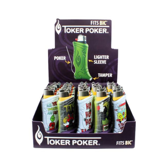 TOKER POKER POKE IT .PACK IT. PUFF.IT PAAS IT. (HOLIDAY EDITION WHO HASH) 25CT DISPLAY BOX - Image 3
