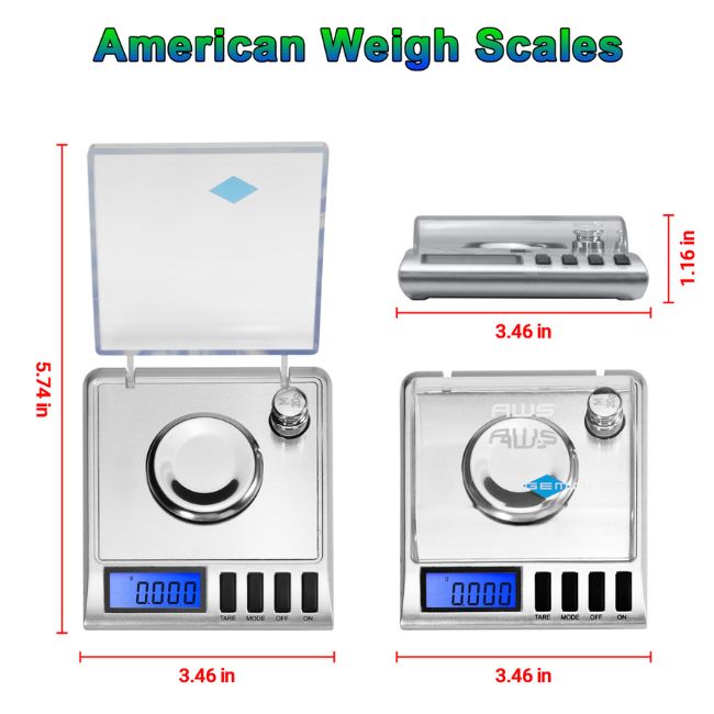 AWS GEMINI MULTI - FUNCTION 50 (50 X 0.001G) SCALE - Image 3