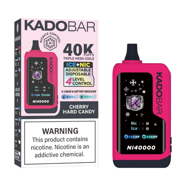 KADO BAR ICE + NIC CONTROL 5% DISPOSABLE (120ML) 40K PUFFS 5CT/ BOX - Image 6