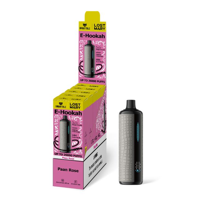 URBAN TALE X LOST MARY 6% E-HOOKAH DISPOSABLE (80ML) UPTO 26K PUFFS 5CT/ BOX - Image 3