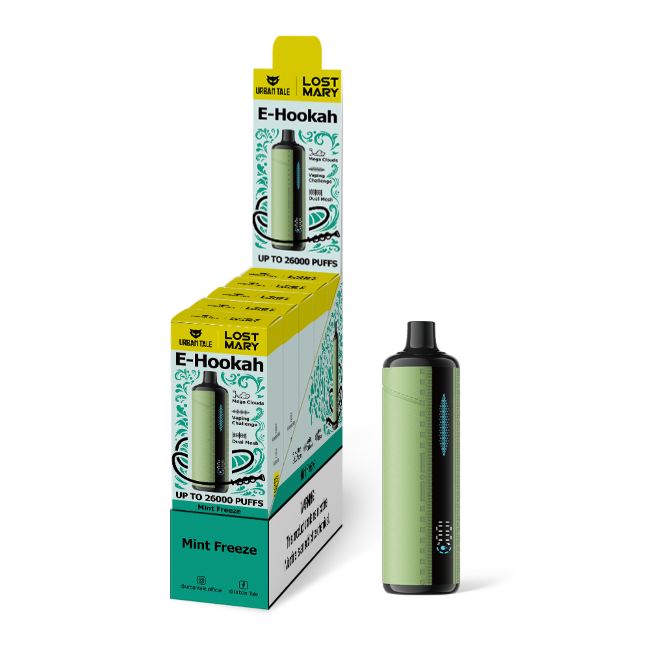 URBAN TALE X LOST MARY 6% E-HOOKAH DISPOSABLE (80ML) UPTO 26K PUFFS 5CT/ BOX - Image 4