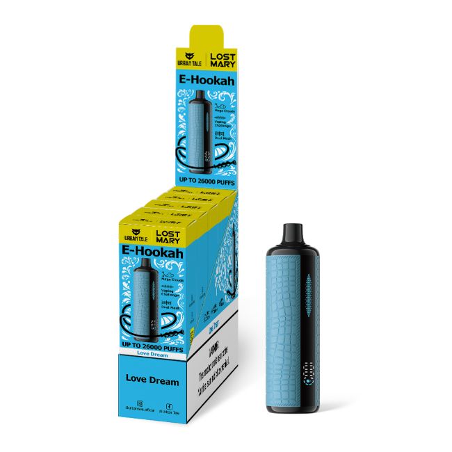 URBAN TALE X LOST MARY 6% E-HOOKAH DISPOSABLE (80ML) UPTO 26K PUFFS 5CT/ BOX - Image 6