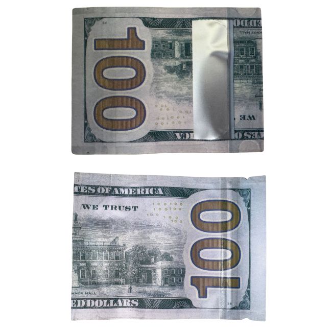 DOLLAR NOTES DESIGN 3.5GM MYLER BAGS 50CT - Image 5