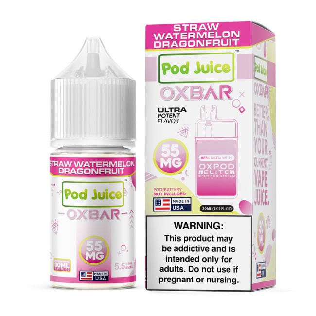 POD JUICE X OXBAR SALT E - LIQUID 30ML BOTTLE - Image 3